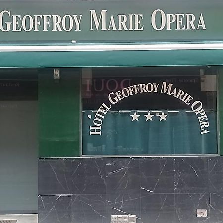 Hotel Geoffroy Marie Opera 巴黎 外观 照片